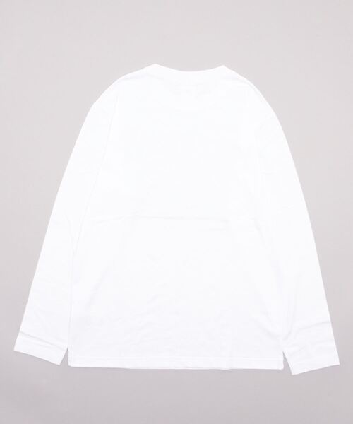 Champion（チャンピオン）の「チャンピオン  LONG SLEEVE T-SHIRT_（Tシャツ/カットソー・メンズ・ホワイト/ネイビー・LL/M/L）」の3枚目の写真
