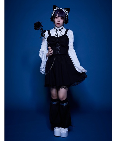 Jamie エーエヌケー（ジェイミーエーエヌケー）の「リボンビスチェ（シャツ/ブラウス・レディース・ブラック/A・M）」の10枚目の写真