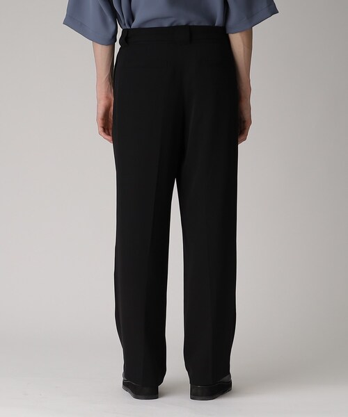 tk.TAKEO KIKUCHI（ティーケータケオキクチ）の「◆トロミツイルナローベルトワイドパンツ（その他パンツ・メンズ・ライトパープル/ネイビー/ブラック・02/01/03）」の11枚目の写真