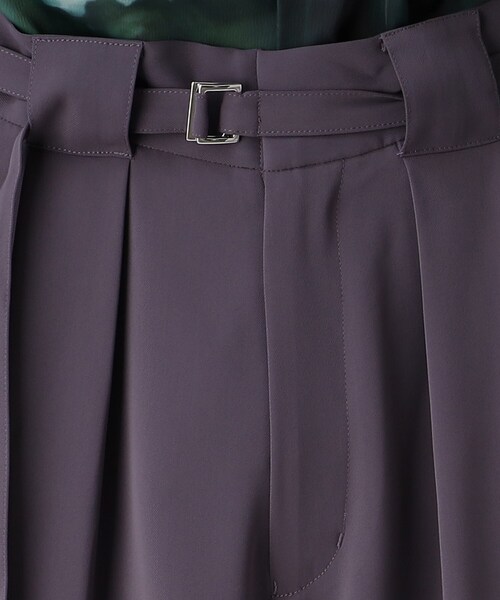 tk.TAKEO KIKUCHI（ティーケータケオキクチ）の「◆トロミツイルナローベルトワイドパンツ（その他パンツ・メンズ・ライトパープル/ネイビー/ブラック・02/01/03）」の13枚目の写真