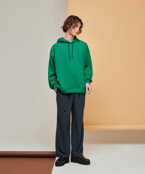 tk.TAKEO KIKUCHI（ティーケータケオキクチ）の「◆トロミツイルナローベルトワイドパンツ（その他パンツ・メンズ・ライトパープル/ネイビー/ブラック・02/01/03）」の22枚目の写真