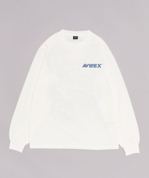 AVIREX（アヴィレックス）の「《REBUILD COLLECTION》ドラゴン＆スネーク 長袖Tシャツ /  L/S T-SHIRT DRAGON&SNAKE（Tシャツ/カットソー・レディース・ホワイト/ブラック・M/L/2XL/XL）」の10枚目の写真