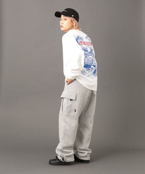 AVIREX（アヴィレックス）の「《REBUILD COLLECTION》ドラゴン＆スネーク 長袖Tシャツ /  L/S T-SHIRT DRAGON&SNAKE（Tシャツ/カットソー・レディース・ホワイト/ブラック・M/L/2XL/XL）」の14枚目の写真