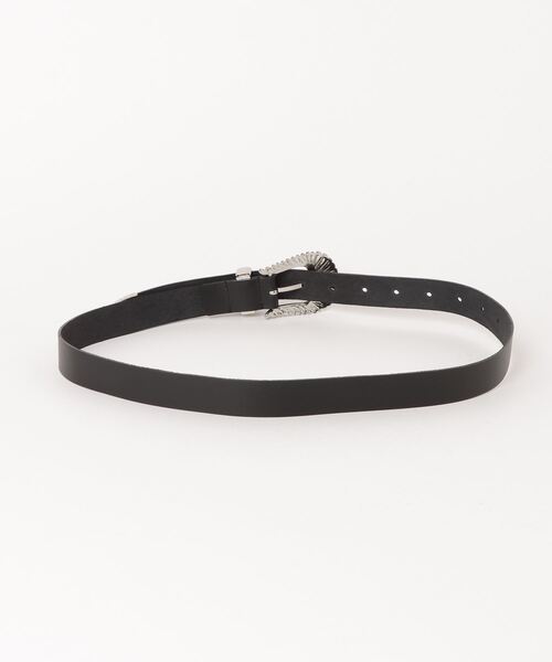 603（ロクマルサン）の「603 ウエスタンベルト（ベルト・メンズ・ブラック・MEDIUM）」の2枚目の写真