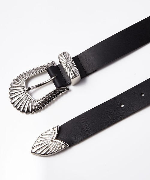 603（ロクマルサン）の「603 ウエスタンベルト（ベルト・メンズ・ブラック・MEDIUM）」の7枚目の写真