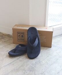 ISLAND SLIPPER | ISLAND SLIPPER×BEAMS / 別注 スエードトングサンダル(サンダル)