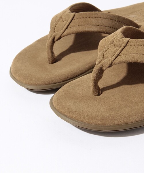ISLAND SLIPPER（アイランドスリッパ）の「◇ISLAND SLIPPER×BEAMS / 別注 スエードトングサンダル（サンダル・メンズ・ネイビー/ブラウン系その他/オリーブ・8inch/9inch/10inch）」の12枚目の写真