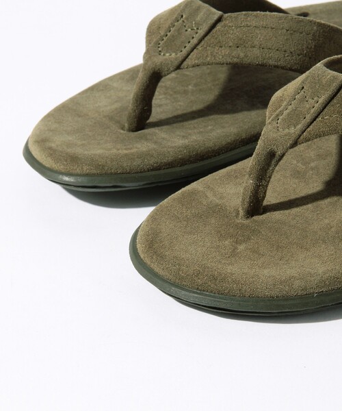 ISLAND SLIPPER（アイランドスリッパ）の「◇ISLAND SLIPPER×BEAMS / 別注 スエードトングサンダル（サンダル・メンズ・ネイビー/ブラウン系その他/オリーブ・8inch/9inch/10inch）」の17枚目の写真