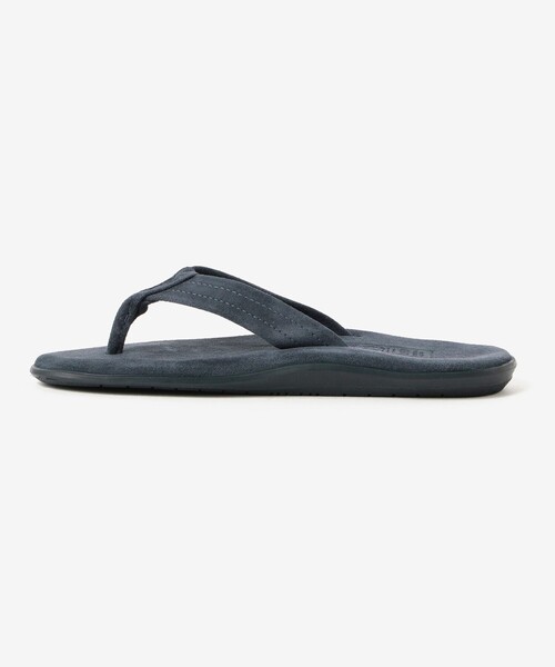 ISLAND SLIPPER（アイランドスリッパ）の「◇ISLAND SLIPPER×BEAMS / 別注 スエードトングサンダル（サンダル・メンズ・ネイビー/ブラウン系その他/オリーブ・8inch/9inch/10inch）」の5枚目の写真