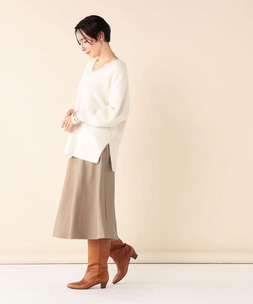 NOLLEY'S Sophi（ノーリーズソフィ）の「ヘアリーVネックプルオーバー