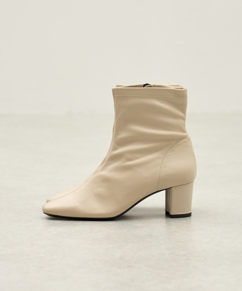 BEARDSLEY（ビアズリー）の「《FABIO RUSCONI・35～38サイズ》ショートブーツ（ブーツ・レディース・ブラウン/アイボリー・38/35/36/37）」の14枚目の写真