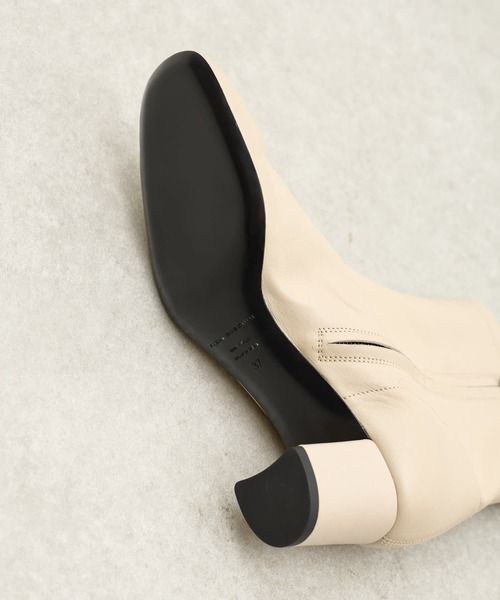 BEARDSLEY（ビアズリー）の「《FABIO RUSCONI・35～38サイズ》ショートブーツ（ブーツ・レディース・ブラウン/アイボリー・38/35/36/37）」の9枚目の写真