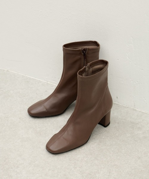 BEARDSLEY（ビアズリー）の「《FABIO RUSCONI・35～38サイズ》ショートブーツ（ブーツ・レディース・ブラウン/アイボリー・38/35/36/37）」の16枚目の写真