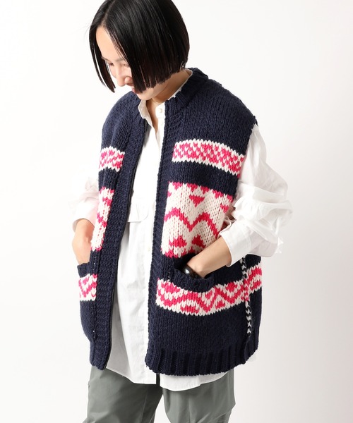 JOINT WORKS（ジョイントワークス）の「カウチンニットベスト