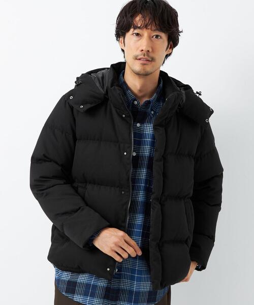 Green Label Relaxing 黒 ダウンジャケット ユナイテッドアローズ グリーンレーベル リラクシング UNITED