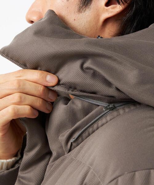 green label relaxing（グリーンレーベルリラクシング）の「TR カルゼ フードダウン ジャケット（ダウンジャケット/コート・メンズ・ブラック/モカ/ダークグリーン・M/S/L/XL）」の14枚目の写真