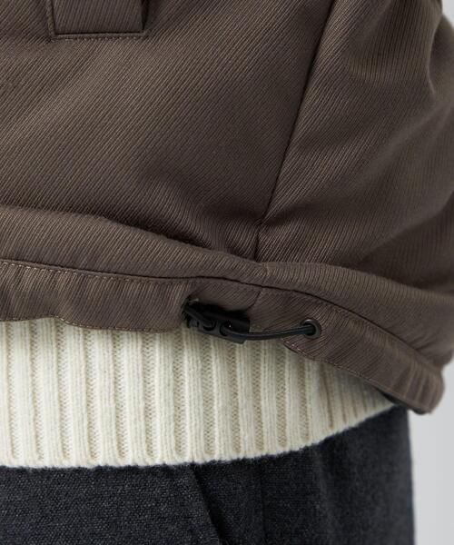 green label relaxing（グリーンレーベルリラクシング）の「TR カルゼ フードダウン ジャケット（ダウンジャケット/コート・メンズ・ブラック/モカ/ダークグリーン・M/S/L/XL）」の16枚目の写真