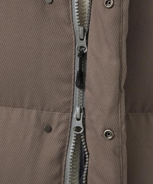 green label relaxing（グリーンレーベルリラクシング）の「TR カルゼ フードダウン ジャケット（ダウンジャケット/コート・メンズ・ブラック/モカ/ダークグリーン・M/S/L/XL）」の17枚目の写真