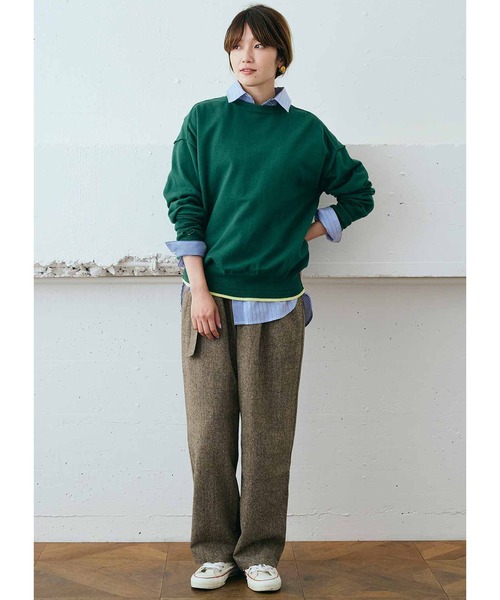 MEDE19F(メデジュウキュウ)の「MEDE19F ミックスストライプシャツ(シャツ/ブラウス・レディース・ブルー/ライトパープル・MEDIUM/LARGE/X-LARGE/XX-LARGE)」の13枚目の写真