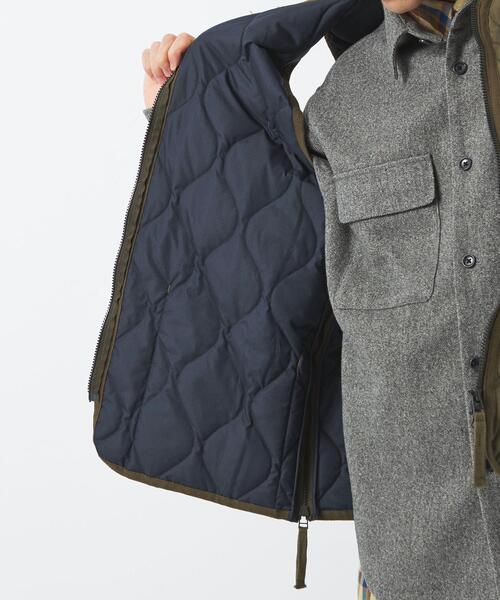 TAION(タイオン)の「【WEB限定】<TAION>ミリタリー ダウン ベスト(ダウンベスト・メンズ・ブラック/オリーブ・L/XL/M)」の11枚目の写真