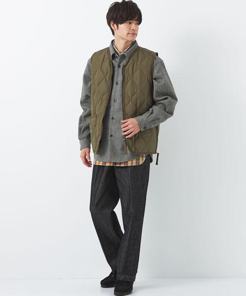 TAION(タイオン)の「【WEB限定】<TAION>ミリタリー ダウン ベスト(ダウンベスト・メンズ・ブラック/オリーブ・L/XL/M)」の13枚目の写真