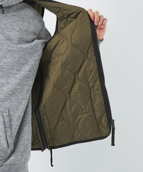 TAION(タイオン)の「【WEB限定】<TAION>ミリタリー ダウン ベスト(ダウンベスト・メンズ・ブラック/オリーブ・L/XL/M)」の14枚目の写真