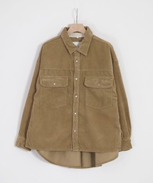 [D.M.G. / ディーエムジー] 8Wコーデュロイ ワークシャツジャケット