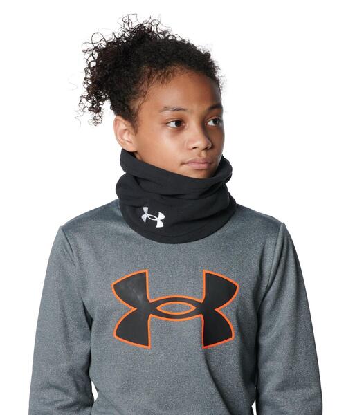 UNDER ARMOUR(アンダーアーマー)の「UAネックゲイター(トレーニング/キッズ)(ネックウォーマー/スヌード・キッズ・ブラック・ONESIZE)」の5枚目の写真