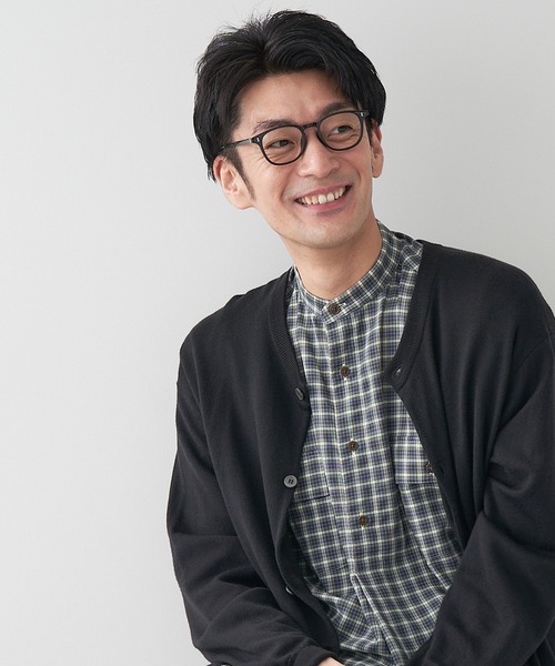 UNITED ARROWS（ユナイテッドアローズ）の「ウエリントン型 メガネ｜ユナイテッドアローズ｜Zoff | UNITED ARROWS RELAX（メガネ・レディース・グレー/ブラウン系その他/ブラック・FREE）」の17枚目の写真