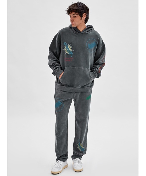 Guess（ゲス）の「GUESS Originals x Batman Graphic Hoodie（パーカー・メンズ・ブラック・LARGE/X-LARGE/SMALL/MEDIUM）」の8枚目の写真