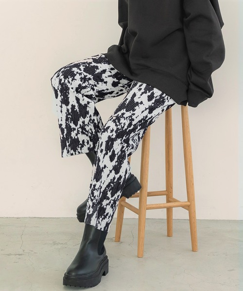 coca(coca)(コカ)の「冬バージョン楊柳パンツ(その他パンツ・レディース・ホワイト・M/L)」の1枚目の写真