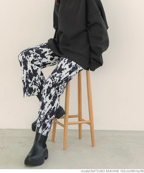 coca(coca)(コカ)の「冬バージョン楊柳パンツ(その他パンツ・レディース・ホワイト・M/L)」の3枚目の写真