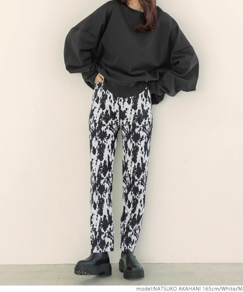 coca(coca)(コカ)の「冬バージョン楊柳パンツ(その他パンツ・レディース・ホワイト・M/L)」の4枚目の写真