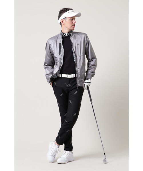 St ANDREWS】ロゴジャガードパンツ (MENS) St ANDREWS】ロゴジャガード