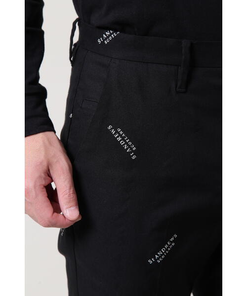 St ANDREWS】ロゴジャガードパンツ (MENS) 【公式通販】
