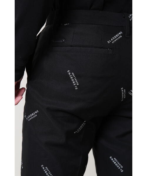 St ANDREWS】ロゴジャガードパンツ (MENS) 【公式通販】