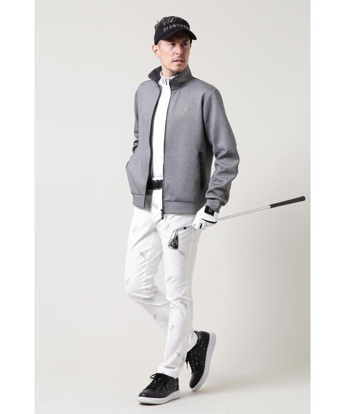 St ANDREWS】ロゴジャガードパンツ (MENS) St ANDREWS】ロゴジャガード