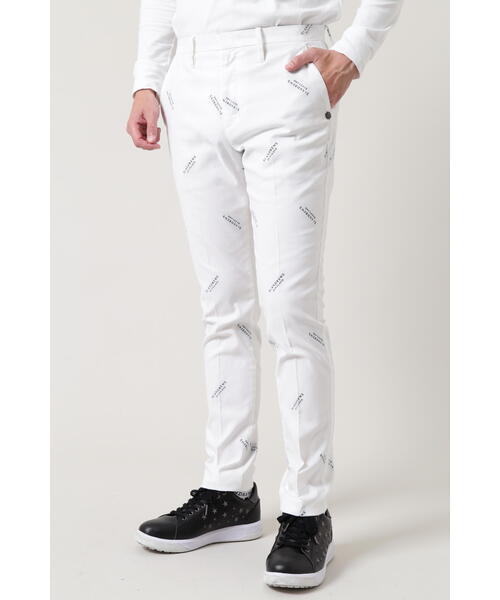 St ANDREWS】ロゴジャガードパンツ (MENS) St ANDREWS】ロゴジャガード