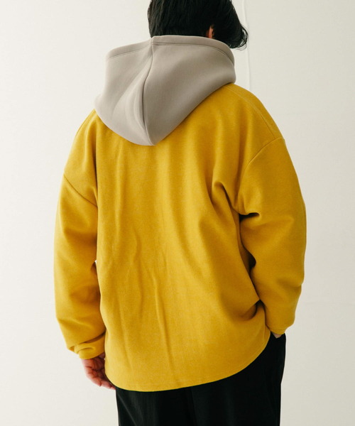 ITEMS URBANRESEARCH(アイテムズ アーバンリサーチ)の「SCREEN STARS サガラワッペン起毛フライスカーディガン(カーディガン/ボレロ・メンズ・オレンジ/イエロー/グリーン/ブラック/ブルー・MEDIUM/LARGE)」の8枚目の写真