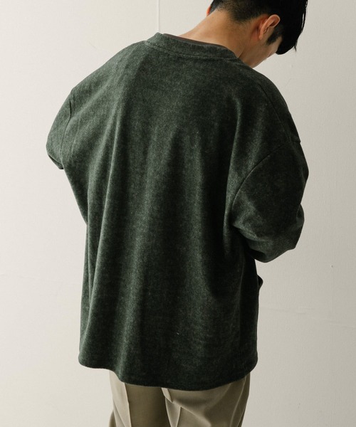 ITEMS URBANRESEARCH(アイテムズ アーバンリサーチ)の「SCREEN STARS サガラワッペン起毛フライスカーディガン(カーディガン/ボレロ・メンズ・オレンジ/イエロー/グリーン/ブラック/ブルー・MEDIUM/LARGE)」の17枚目の写真