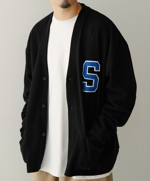 ITEMS URBANRESEARCH(アイテムズ アーバンリサーチ)の「SCREEN STARS サガラワッペン起毛フライスカーディガン(カーディガン/ボレロ・メンズ・オレンジ/イエロー/グリーン/ブラック/ブルー・MEDIUM/LARGE)」の21枚目の写真