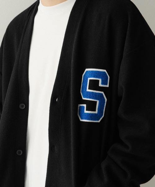ITEMS URBANRESEARCH(アイテムズ アーバンリサーチ)の「SCREEN STARS サガラワッペン起毛フライスカーディガン(カーディガン/ボレロ・メンズ・オレンジ/イエロー/グリーン/ブラック/ブルー・MEDIUM/LARGE)」の22枚目の写真