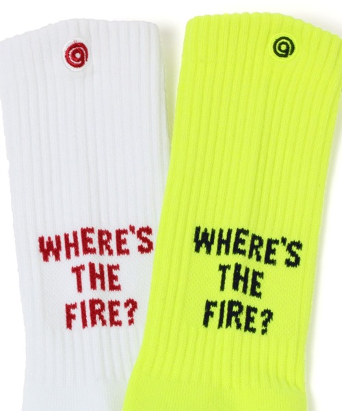 niko and...（ニコアンド）の「【AMERIB(アメリブ)】ヒールロゴロングソックス（ソックス/靴下・メンズ・ホワイト/イエロー/グリーン/ブラック/アイボリー・FREE）」の14枚目の写真