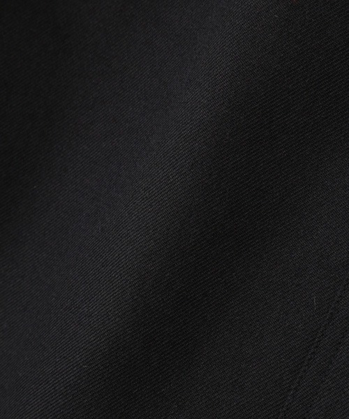 エムエイチエル 極美品 cotton wool drill skirt 3 黒 MHL.（エムエイチエル）の「WOOL COTTON DRILL（スカート）」 - WEAR