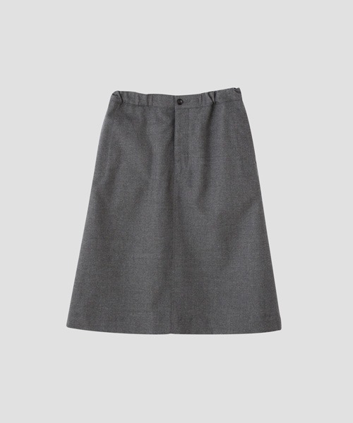 MHL.（エムエイチエル）の「WOOL COTTON DRILL（スカート）」 - WEAR