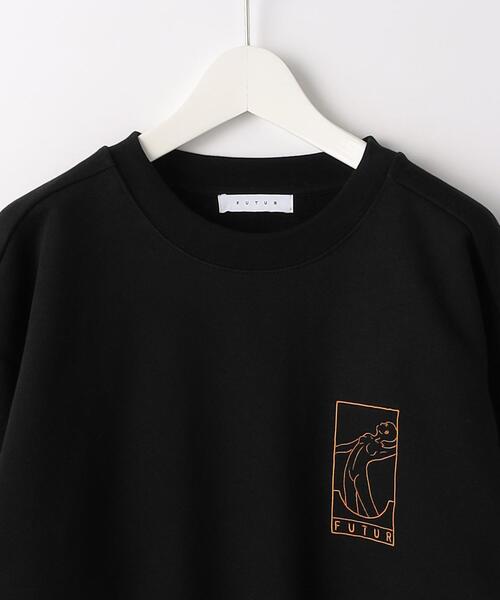 FUTUR（フューチャー）の「＜FUTUR＞ OUTLINE SWEAT CREW NECK 