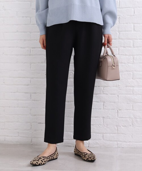 SHOO・LA・RUE（シューラルー）の「◆【SS-3L】シーズンレスで活躍！カルゼイージーパンツ（その他パンツ・レディース・ネイビー/ピンク系/ライトグリーン/ライトベージュ/ブラック・01/02/03/04/05/10）」の9枚目の写真