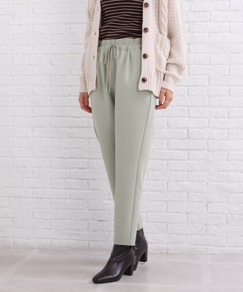 SHOO・LA・RUE（シューラルー）の「◆【SS-3L】シーズンレスで活躍！カルゼイージーパンツ（その他パンツ・レディース・ネイビー/ピンク系/ライトグリーン/ライトベージュ/ブラック・01/02/03/04/05/10）」の16枚目の写真