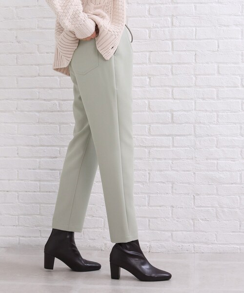 SHOO・LA・RUE（シューラルー）の「◆【SS-3L】シーズンレスで活躍！カルゼイージーパンツ（その他パンツ・レディース・ネイビー/ピンク系/ライトグリーン/ライトベージュ/ブラック・01/02/03/04/05/10）」の18枚目の写真