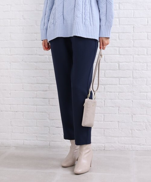 SHOO・LA・RUE（シューラルー）の「◆【SS-3L】シーズンレスで活躍！カルゼイージーパンツ（その他パンツ・レディース・ネイビー/ピンク系/ライトグリーン/ライトベージュ/ブラック・01/02/03/04/05/10）」の22枚目の写真